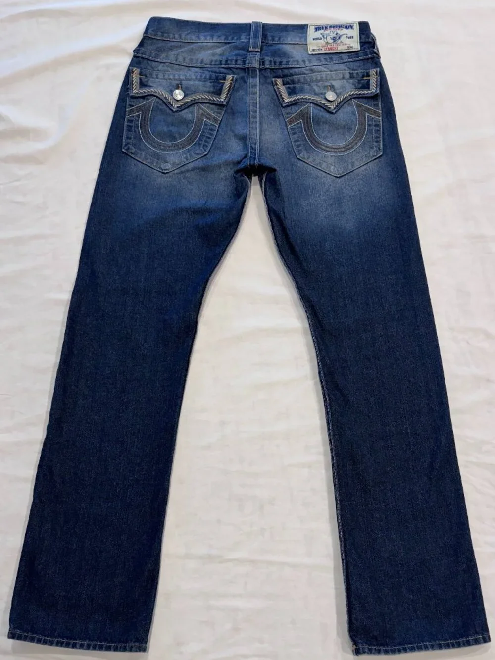 True Religion Men's straight leg denim jeans